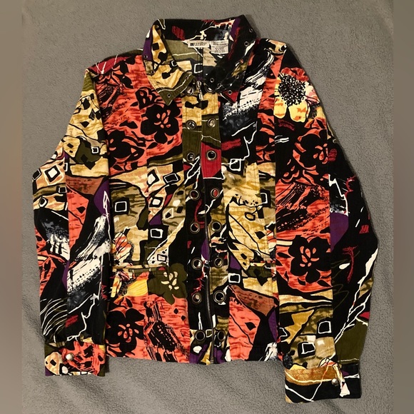 Units Size Extra Large 100% Cotton Zip up Jacket - Picture 2 of 5